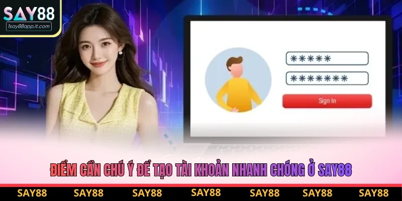 Chia sẻ những điểm cần chú ý để tạo tài khoản nhanh chóng ở Say88 Chia sẻ những điểm cần chú ý để tạo tài khoản nhanh chóng ở Say88
