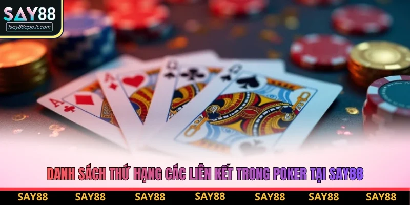 Danh sách thuật ngữ các liên kết trong Poker tại Say88 Danh sách thuật ngữ các liên kết trong Poker tại Say88
