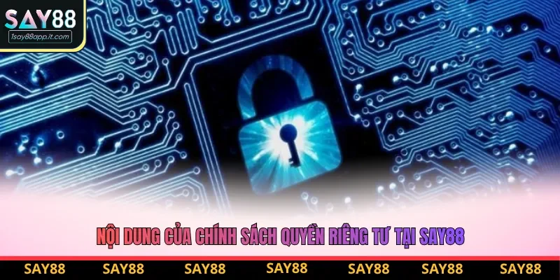 Nội dung của chính sách quyền riêng tư tại say88