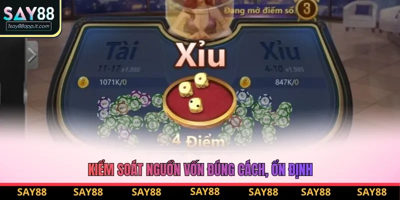 Kiểm soát nguồn vốn đúng cách, ổn định